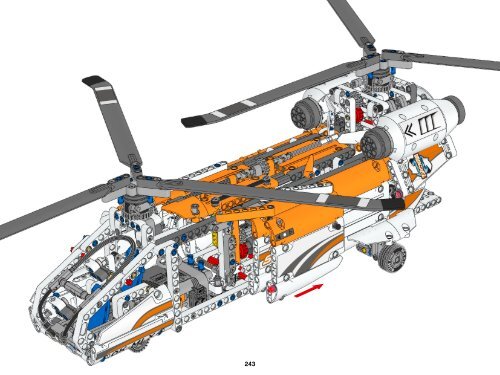 Lego Heavy Lift Helicopter - 42052 (2016) - Heavy Lift Helicopter Tandem Rotor Helicopter