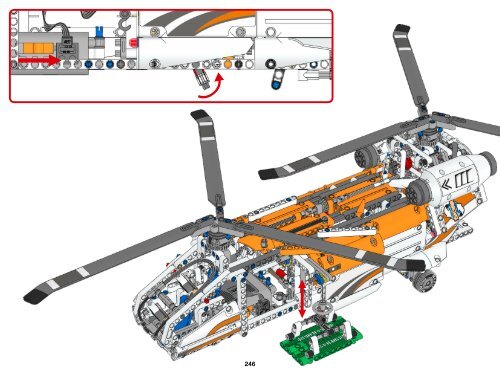 Lego Heavy Lift Helicopter - 42052 (2016) - Heavy Lift Helicopter Tandem Rotor Helicopter