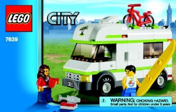 Lego Camper - 7639 (2009) - Camper BI 3004/56 - 7639 NA