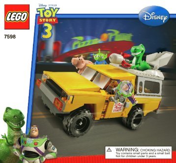 Lego Pizza Planet Truck Rescue - 7598 (2010) - Woody and Buzz to the Rescue BI 3005/60+4- 7598 V 39