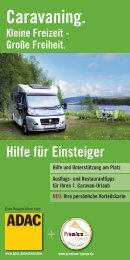 Caravaning - Hilfe für Einsteiger