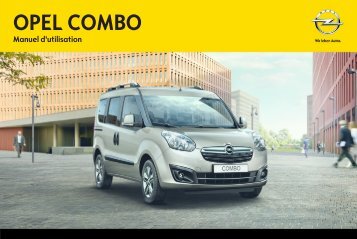 Opel Combo AnnÃ©e modÃ¨le 20112Ã¨me Semestre - Combo AnnÃ©e modÃ¨le 20112Ã¨me Semestremanuel d'utilisation
