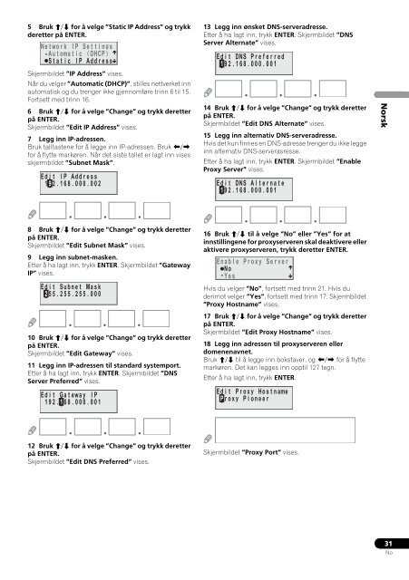 Pioneer PDX-Z9 - User manual - danois, norv&eacute;gien