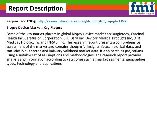 Biopsy Device Market