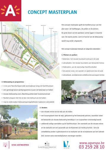 Concept Masterplan Slachthuissite