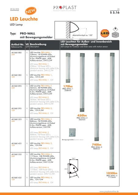 PROPLAST Katalog 2016-2017