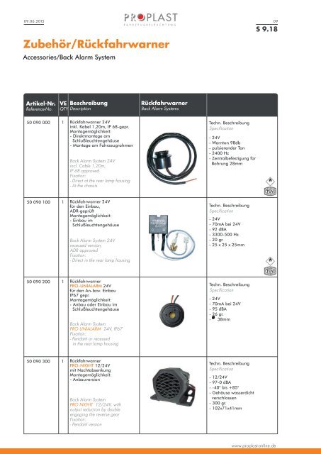 PROPLAST Katalog 2016-2017