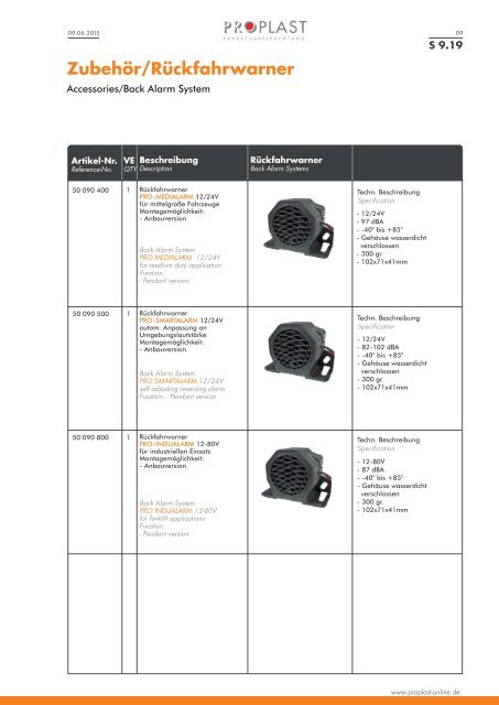 PROPLAST Katalog 2016-2017