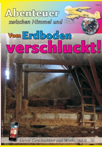 Vom Erdboden verschluckt!