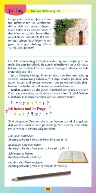 Schon mal die Bibel gelesen? (Markus-Evangelium)