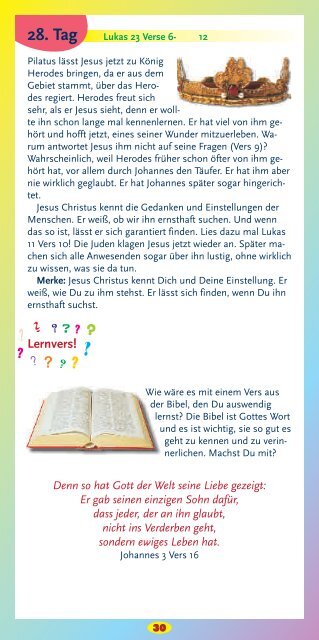 Schon mal die Bibel gelesen? (Lukas-Evangelium)