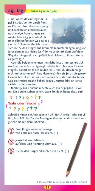 Schon mal die Bibel gelesen? (Lukas-Evangelium)