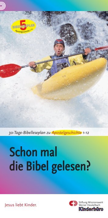 Schon mal die Bibel gelesen? (Apostelgeschichte 1-12)