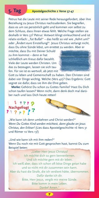 Schon mal die Bibel gelesen? (Apostelgeschichte 1-12)