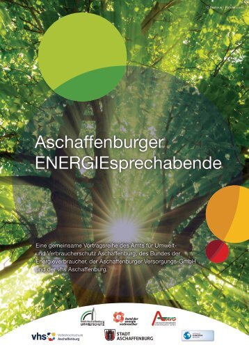 Aschaffenburger ENERGIEsprechabende - Frühjahr 2016