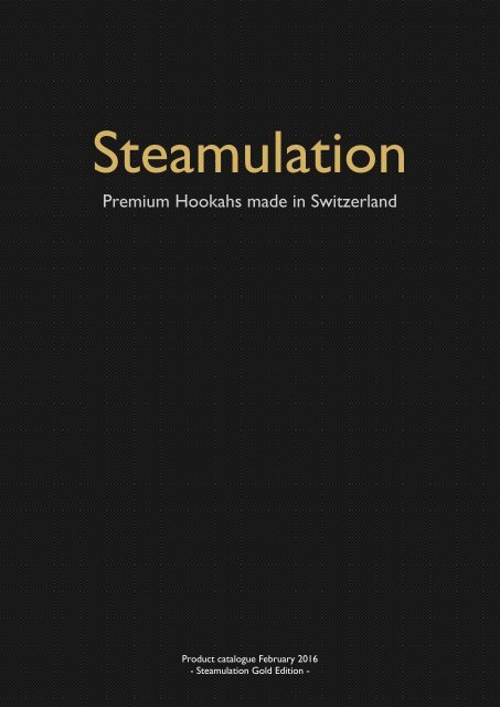 Steamulation Product Catalogue February 2016 (1)