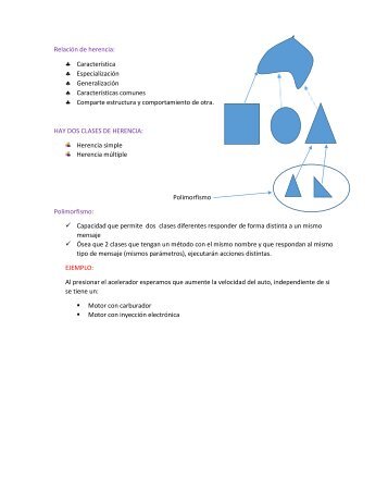 Relación de herencia