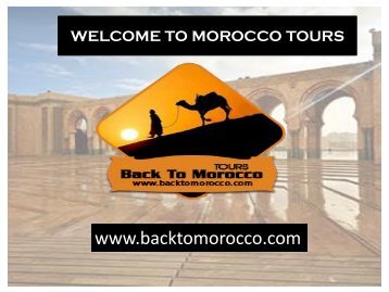 Tours in Morocco