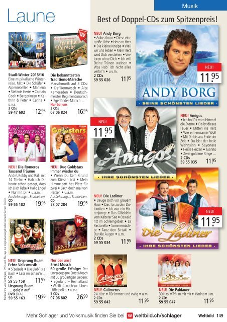 Weltbild Schweiz Katalog 02/16