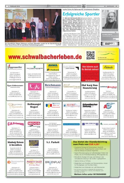 Schwalbacher Zeitung