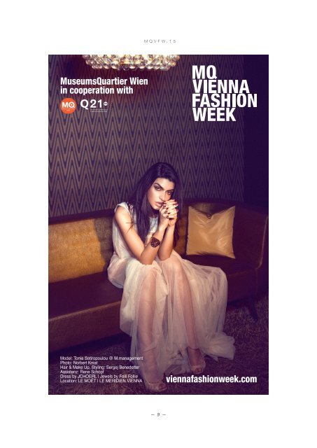 VIENNA FASHION WEEK - EVENT 2015