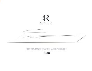 Roscioli Donzi R-88 Custom Sportfish Yacht