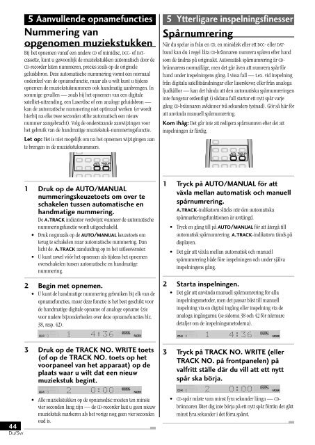 Pioneer PDR-L77 - User manual - n&eacute;erlandais