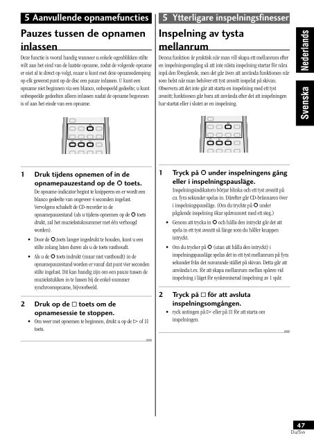 Pioneer PDR-L77 - User manual - n&eacute;erlandais