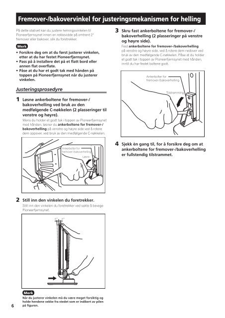 Pioneer PDK-TS36B - User manual - norv&eacute;gien