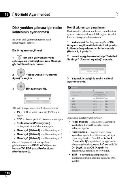 Pioneer DVR-540H-S - User manual - turc