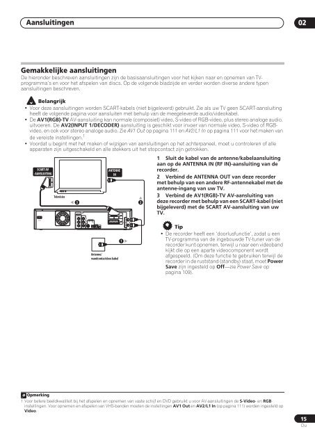 Pioneer DVR-RT601H-S - User manual - n&eacute;erlandais