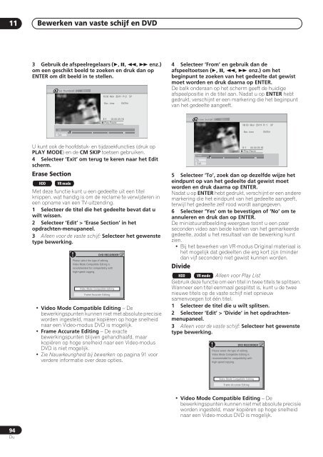 Pioneer DVR-RT601H-S - User manual - n&eacute;erlandais