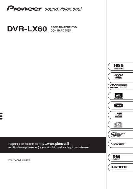 Pioneer DVR-LX60 - User manual - italien