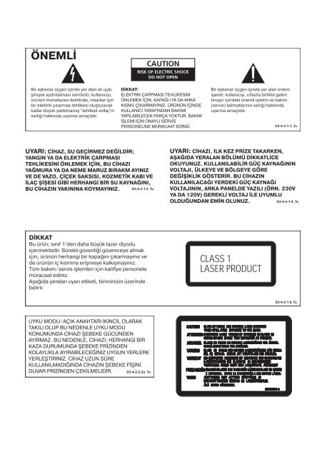 Pioneer DVR-520H-S - User manual - turc