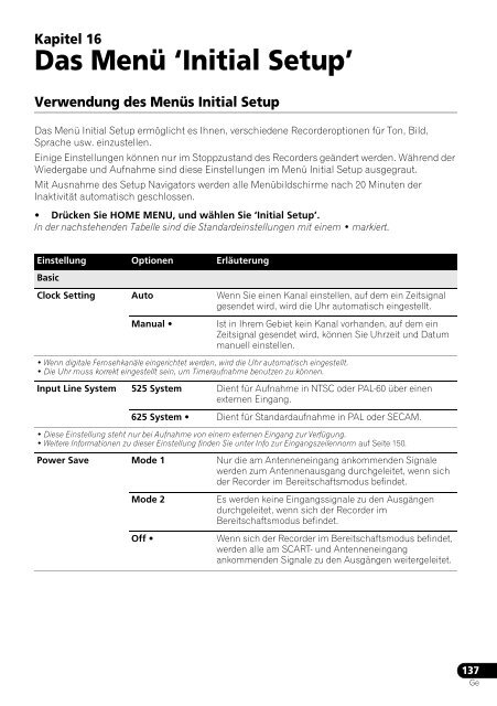 Pioneer DVR-545HX-S - User manual - allemand