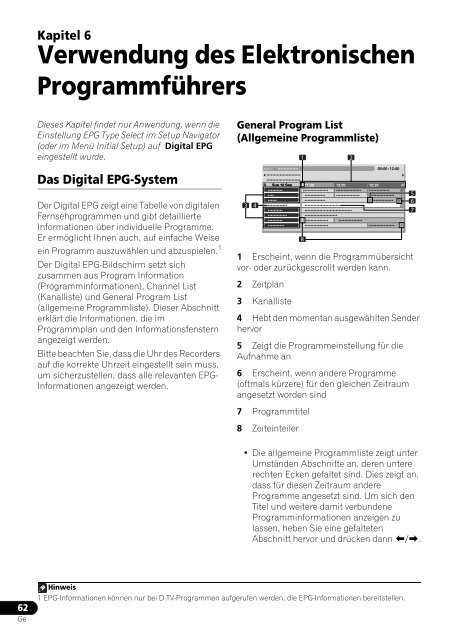 Pioneer DVR-545HX-S - User manual - allemand