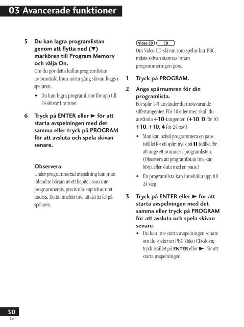 Pioneer PDV-LC20 - User manual - su&eacute;dois