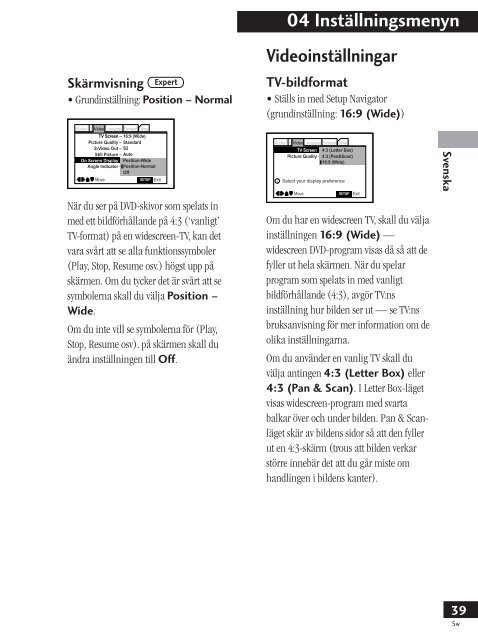 Pioneer PDV-LC20 - User manual - su&eacute;dois