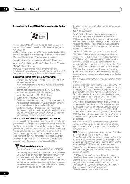 Pioneer DVR-530H-S - User manual - n&eacute;erlandais