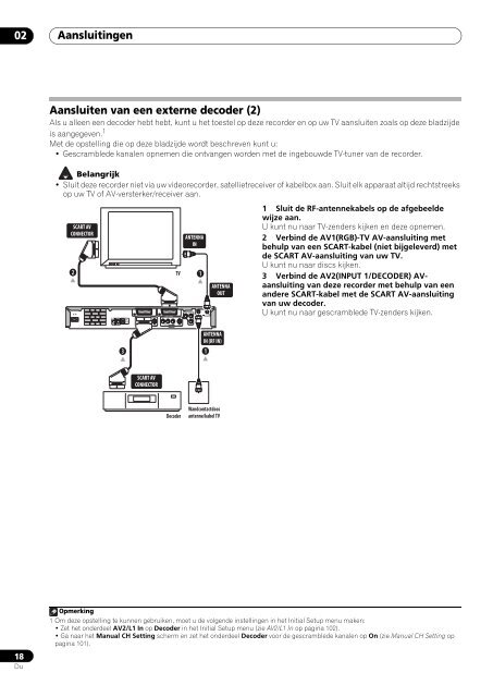 Pioneer DVR-530H-S - User manual - n&eacute;erlandais