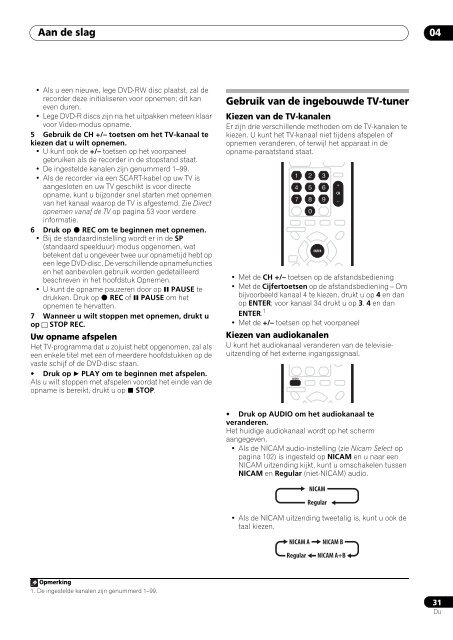 Pioneer DVR-530H-S - User manual - n&eacute;erlandais