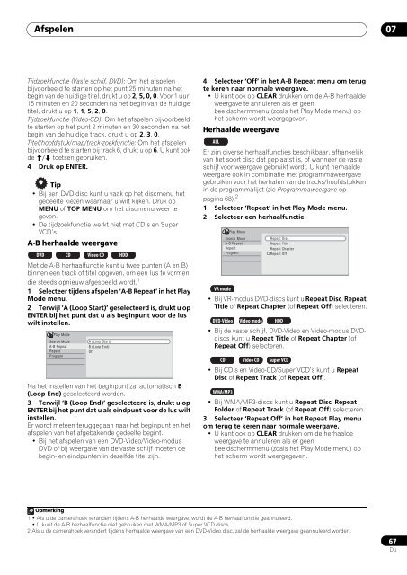 Pioneer DVR-530H-S - User manual - n&eacute;erlandais