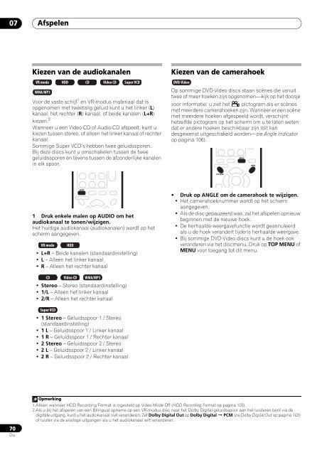 Pioneer DVR-530H-S - User manual - n&eacute;erlandais