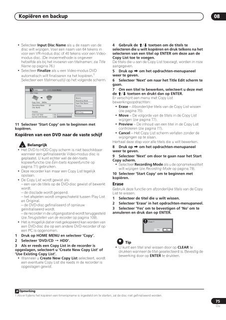 Pioneer DVR-530H-S - User manual - n&eacute;erlandais