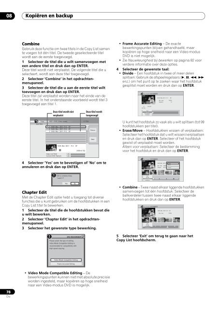 Pioneer DVR-530H-S - User manual - n&eacute;erlandais