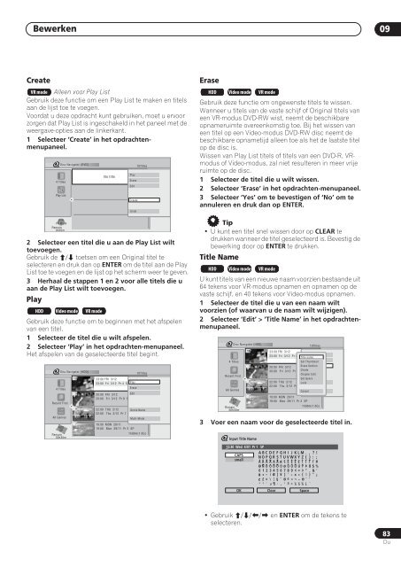 Pioneer DVR-530H-S - User manual - n&eacute;erlandais