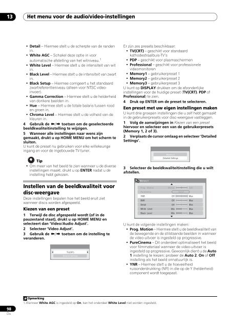 Pioneer DVR-530H-S - User manual - n&eacute;erlandais