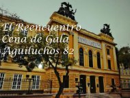 Cena de Gala - Aguiluchos 82 - 35 años