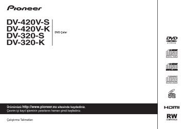 Pioneer DV-320-S - User manual - turc