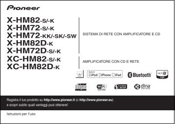 Pioneer X-HM72-K - User manual - italien